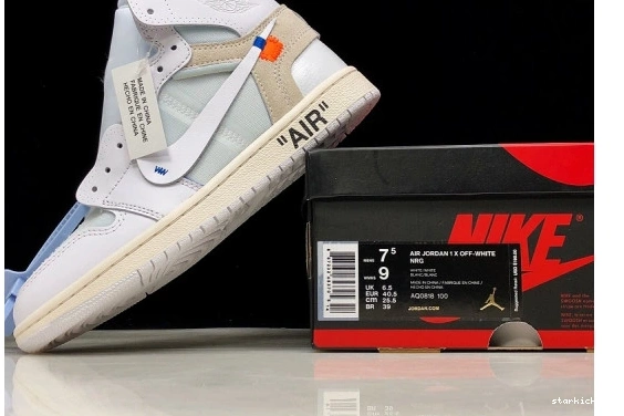 1 Retro O-W High Air AQ0818-100 White  100 AQ0818 Jordan 0722